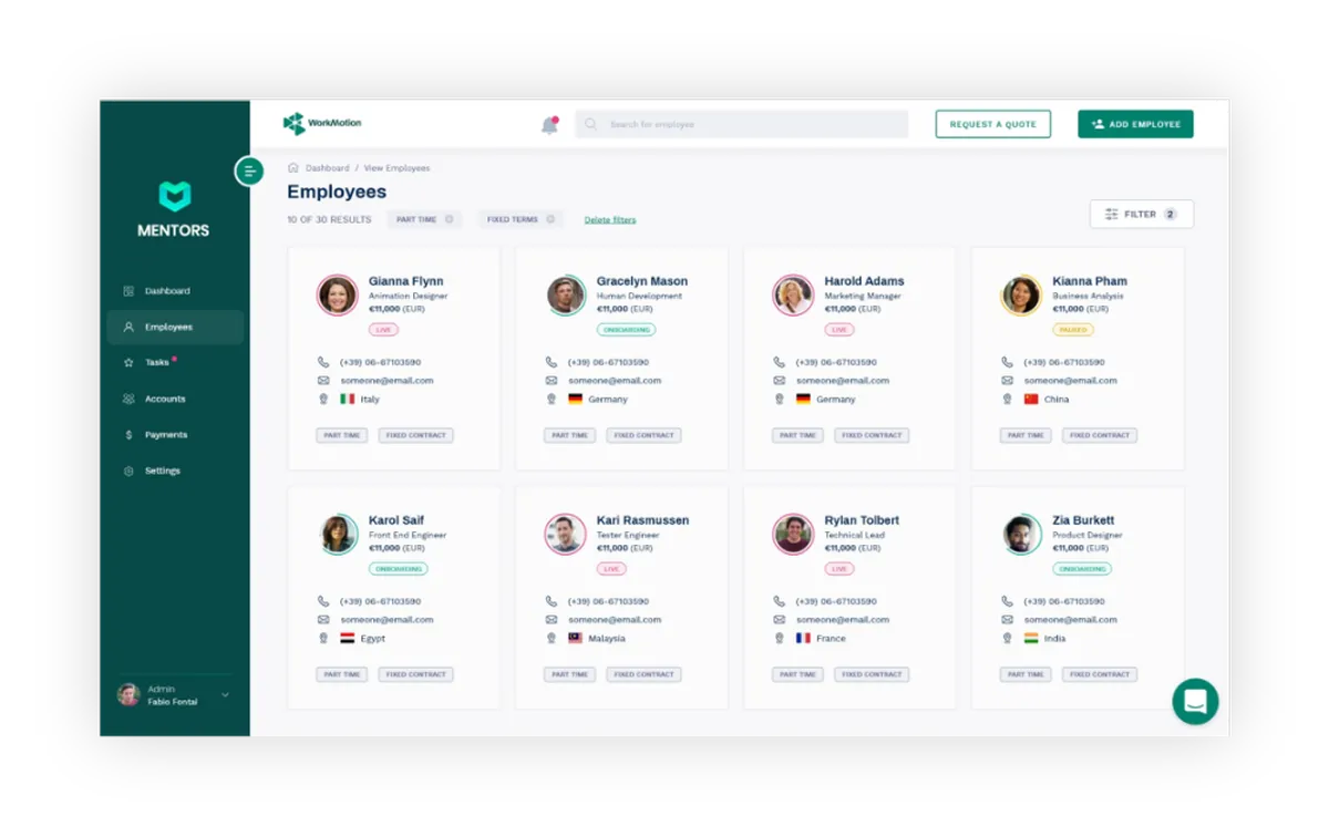 WorkMotion : avis des utilisateurs, avantages & inconvénients de ce logiciel GIRH WorkMotion : avis des utilisateurs, avantages & inconvénients de ce logiciel GIRH