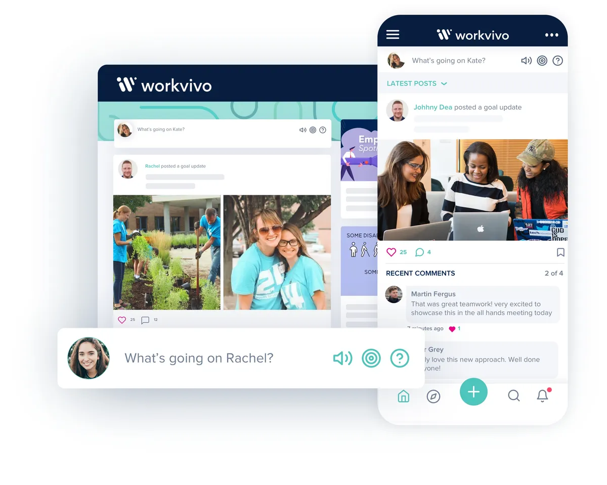Workvivo : avis des utilisateurs, avantages & inconvénients de ce logiciel de gestion de l'expérience digitale Workvivo : avis des utilisateurs, avantages & inconvénients de ce logiciel de gestion de l'expérience digitale