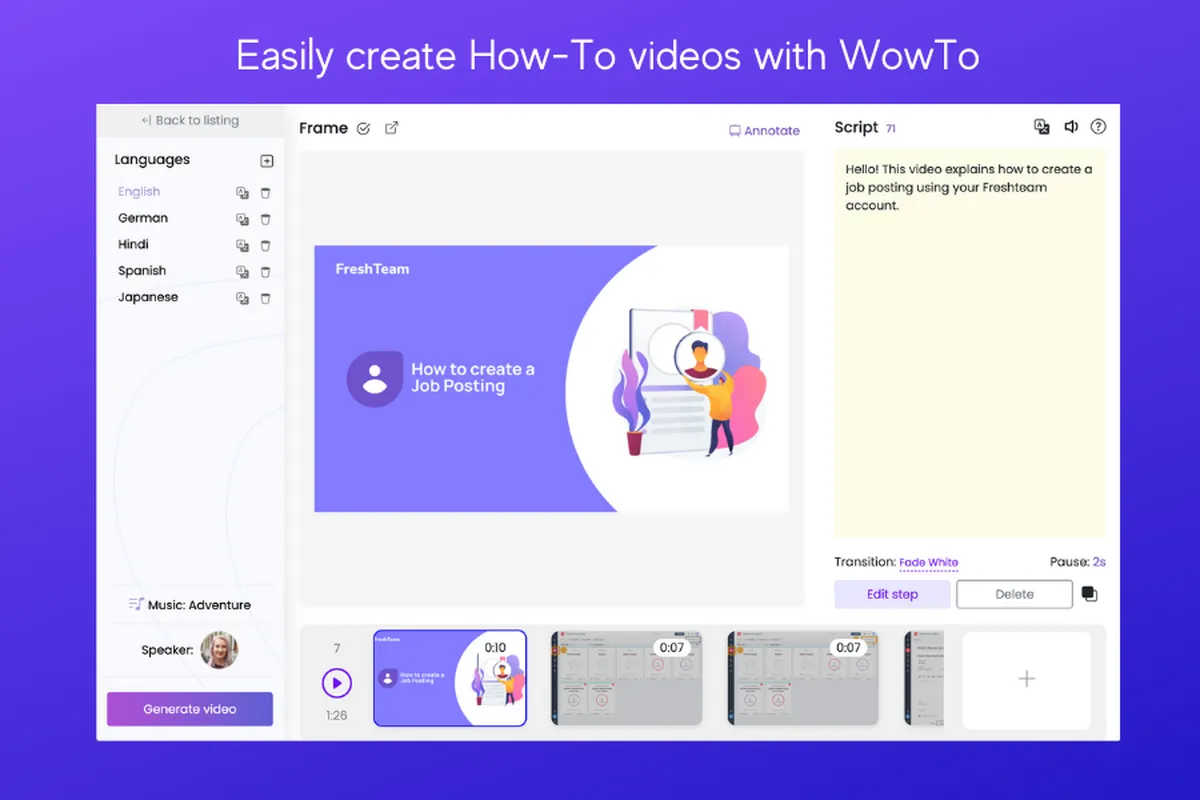 WowTo : avis des utilisateurs, avantages & inconvénients de ce logiciel de création de guide d'utilisation / documentation technique WowTo : avis des utilisateurs, avantages & inconvénients de ce logiciel de création de guide d'utilisation / documentation technique