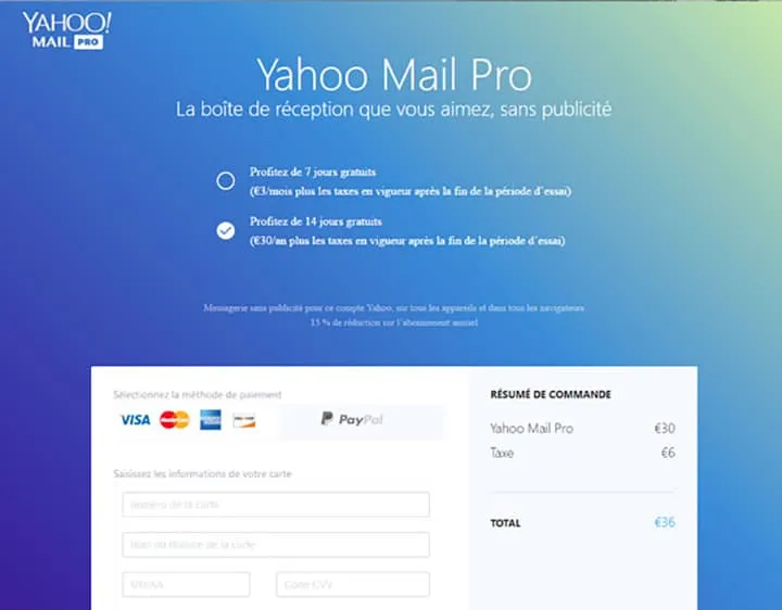 Yahoo Mail Pro