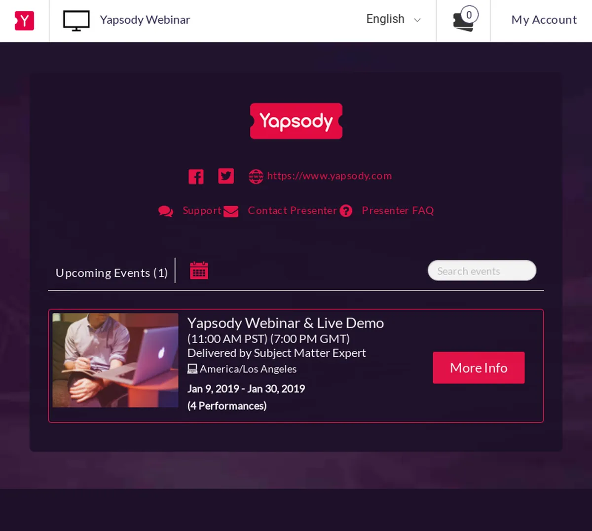 Yapsody : avis des utilisateurs, avantages & inconvénients de ce logiciel de gestion d'événements Yapsody : avis des utilisateurs, avantages & inconvénients de ce logiciel de gestion d'événements