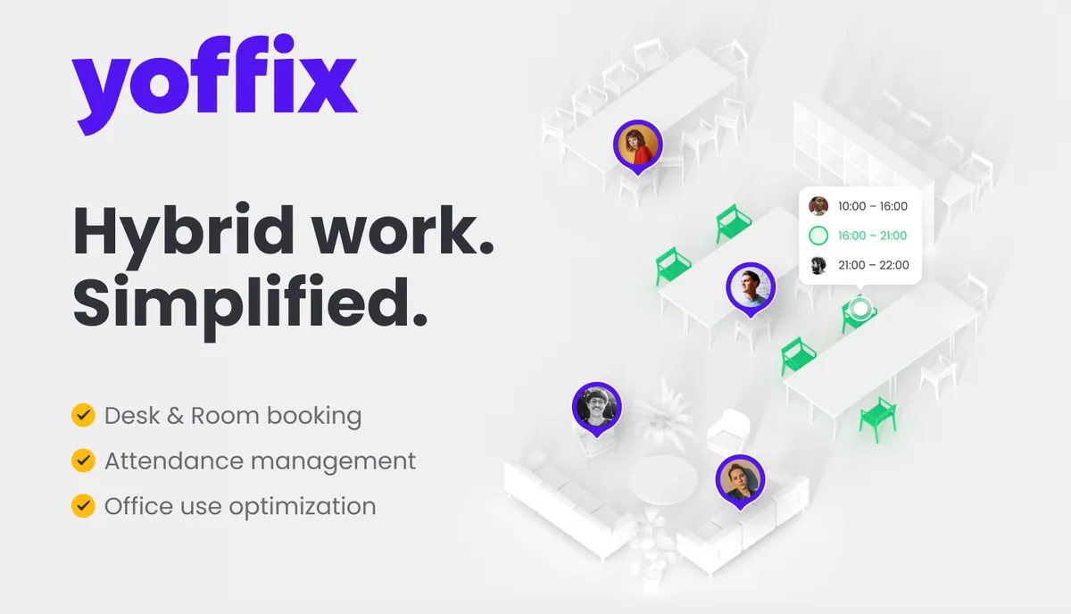Yoffix : avis des utilisateurs, avantages & inconvénients de ce logiciel de gestion des locaux / bureaux / espaces de travail Yoffix : avis des utilisateurs, avantages & inconvénients de ce logiciel de gestion des locaux / bureaux / espaces de travail