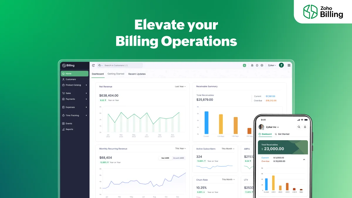 Zoho Billing : avis des utilisateurs, avantages & inconvénients de ce logiciel de facturation Zoho Billing : avis des utilisateurs, avantages & inconvénients de ce logiciel de facturation