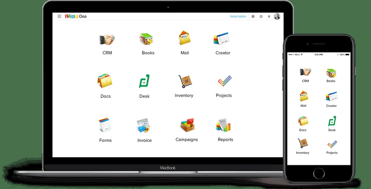 Zoho One : avis des utilisateurs, avantages & inconvénients de ce système d'exploitation