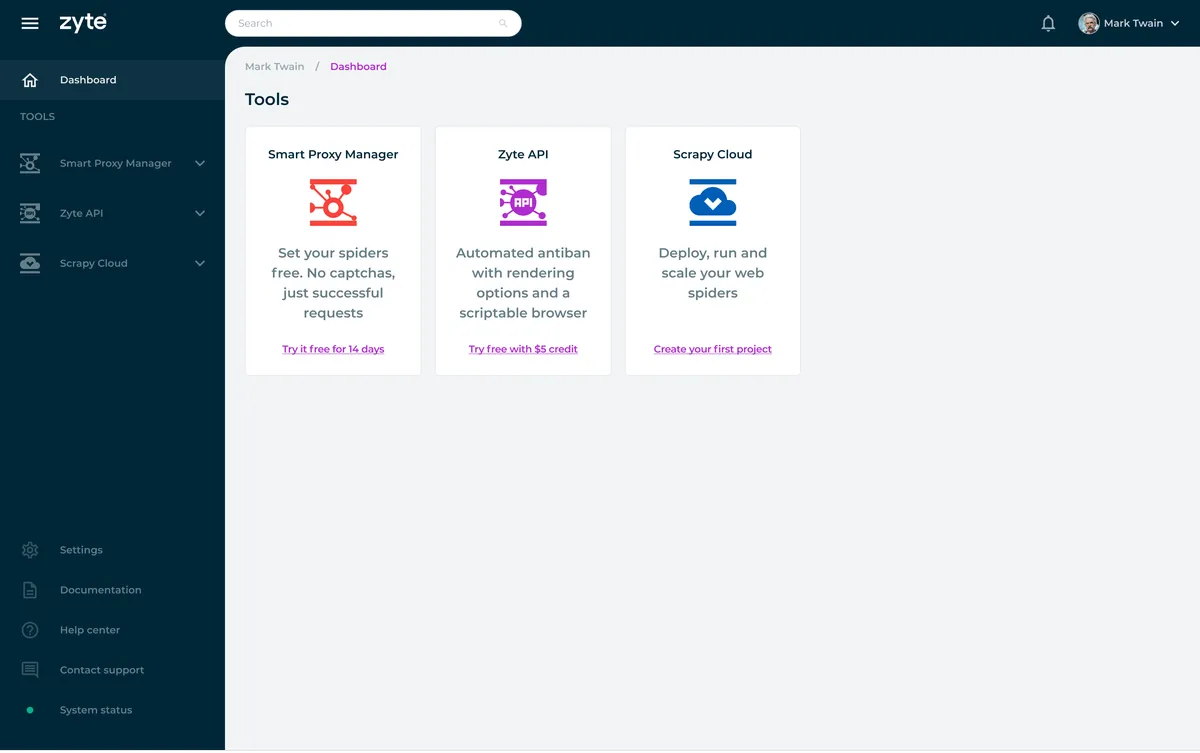 Zyte : avis des utilisateurs, avantages & inconvénients de ce logiciel de scraping Zyte : avis des utilisateurs, avantages & inconvénients de ce logiciel de scraping