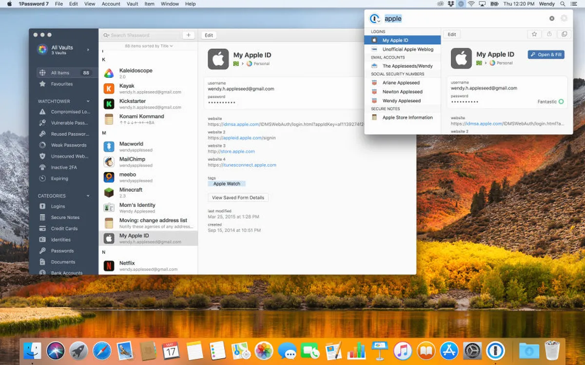 1Password: avis sur le gestionnaire de mots de passe: fonctionnalités, avantages, inconvénients et tarifs