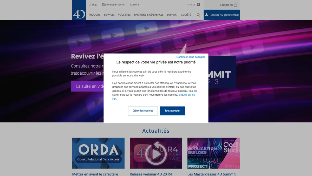 Interface 4D.COM : fonctionnalités, prix, alternatives