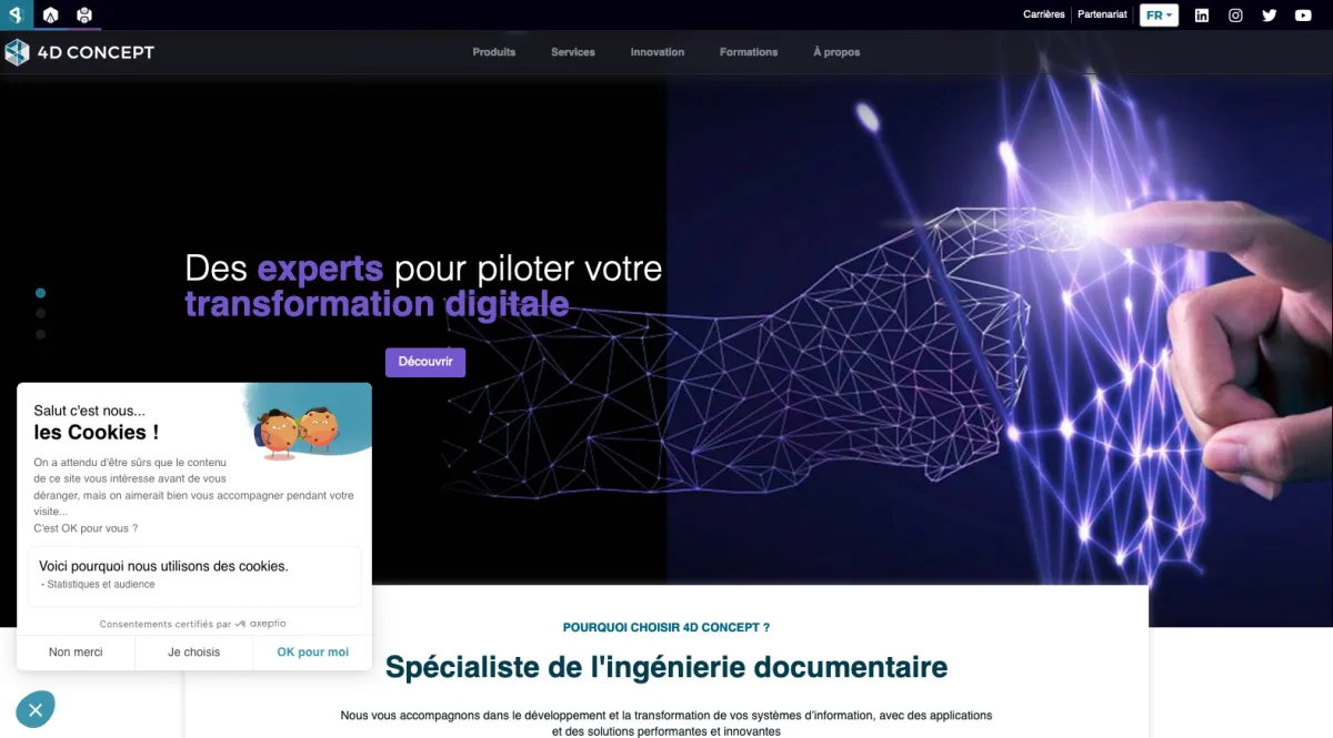 Interface 4Dconcept : fonctionnalités, prix, alternatives Interface 4Dconcept : fonctionnalités, prix, alternatives