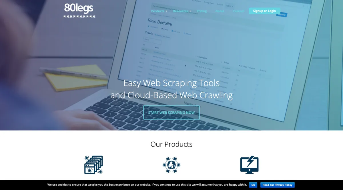 Notre avis sur 80legs : un logiciel d'extraction de données (data extraction) à découvrir