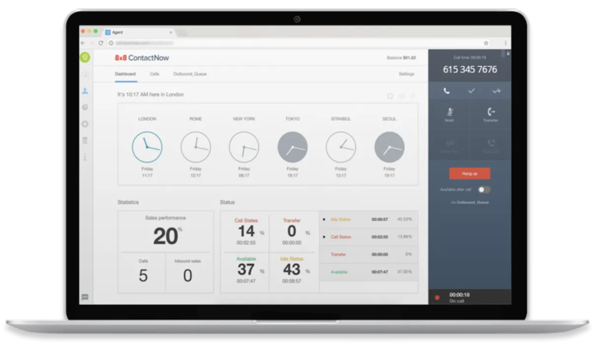 8x8 Contact Center: avis sur le logiciel pour centre d'appel (call center): fonctionnalités, avantages, inconvénients et tarifs