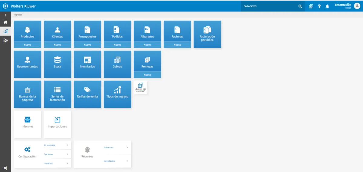 Interface a3factura: image, ergonomie, alternatives