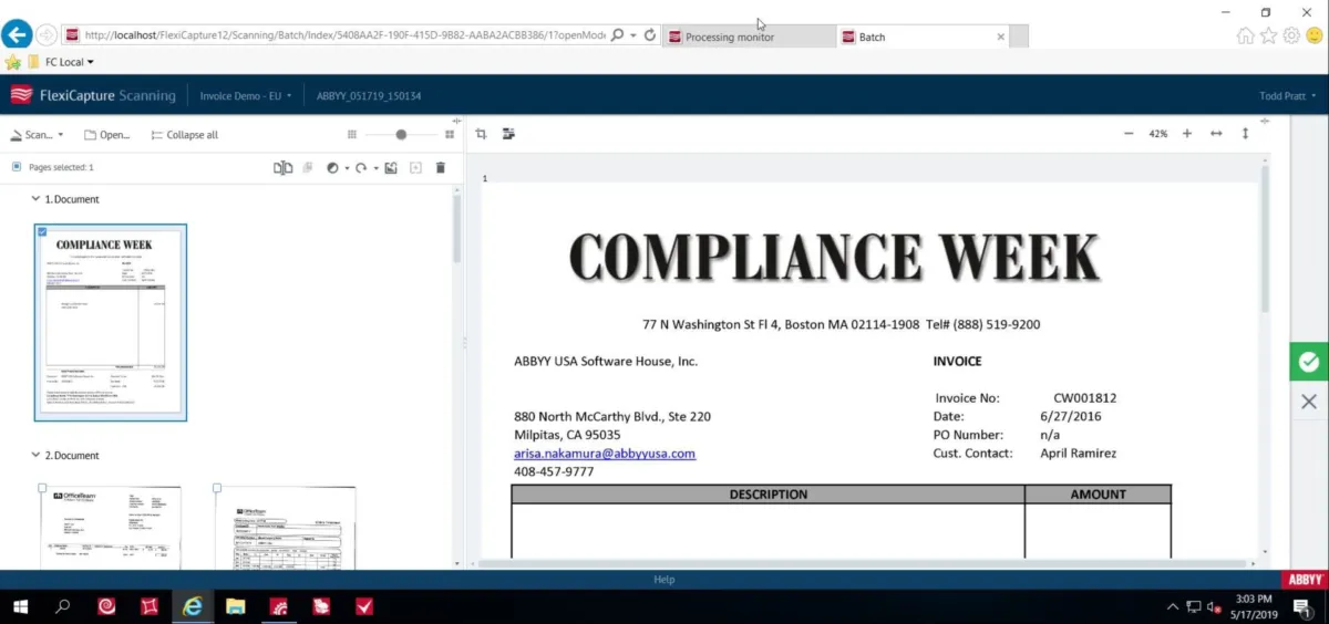 Abbyy FlexiCapture: avis sur le logiciel de comptabilité fournisseurs: fonctionnalités, avantages, inconvénients et tarifs