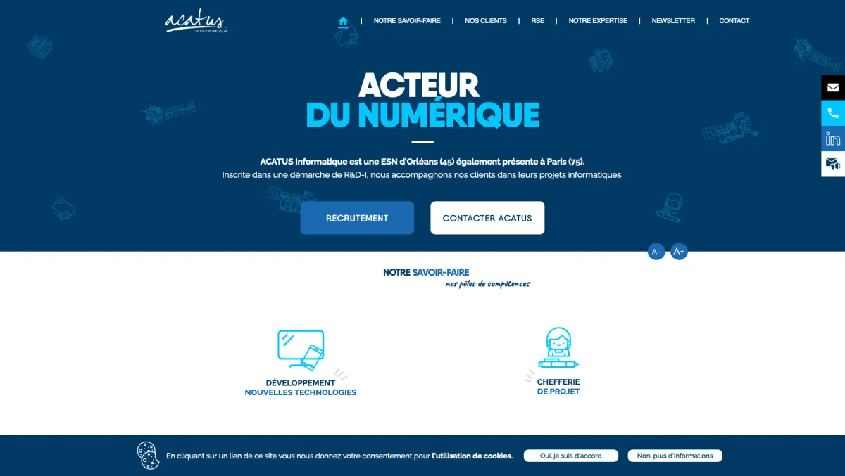 Notre avis sur ACATUS INFORMATIQUE : un progiciel à découvrir Notre avis sur ACATUS INFORMATIQUE : un progiciel à découvrir