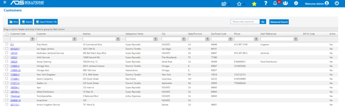 Interface Accolent ERP: fonctionnalités, prix, alternatives