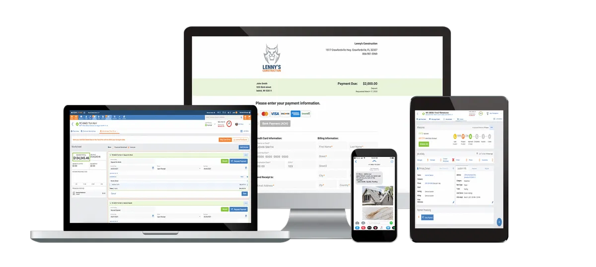 Interface AccuLynx: fonctionnalités, prix, alternatives