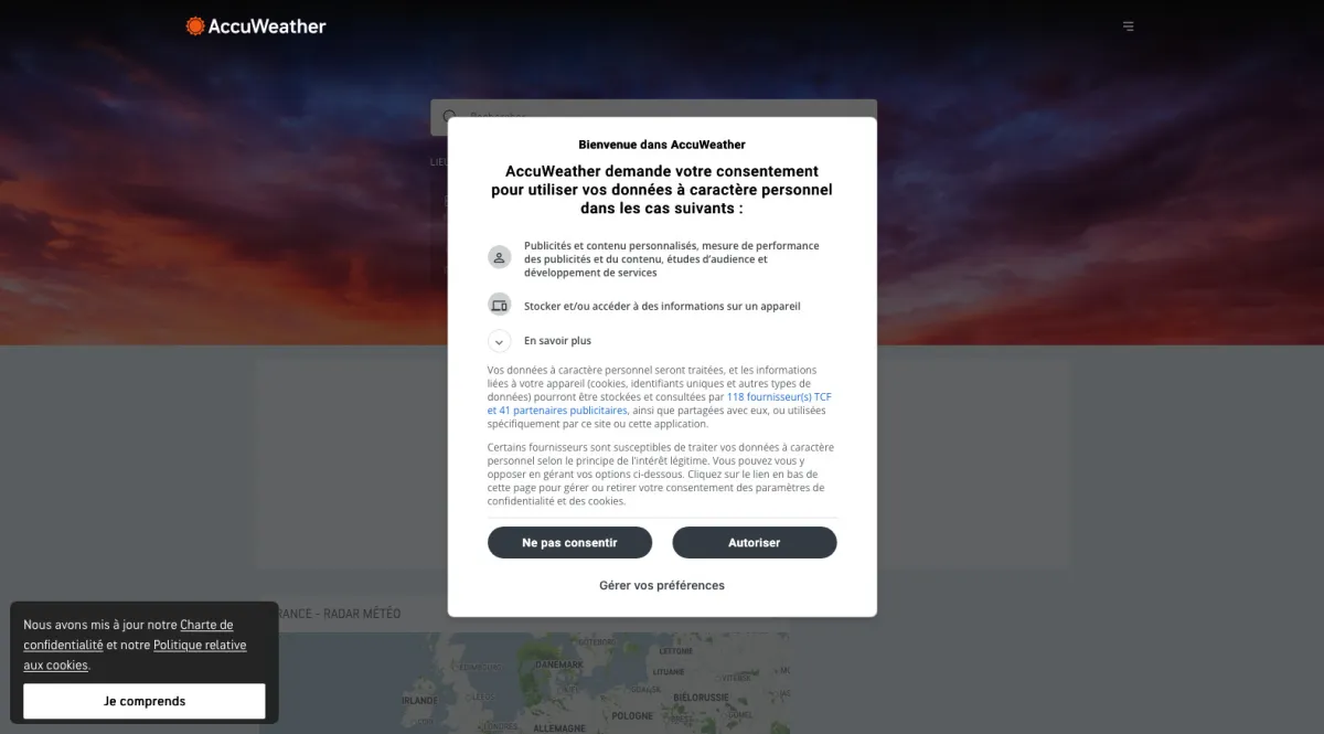 Notre avis sur AccuWeather : un logiciel utilitaire pour ordinateur à découvrir Notre avis sur AccuWeather : un logiciel utilitaire pour ordinateur à découvrir