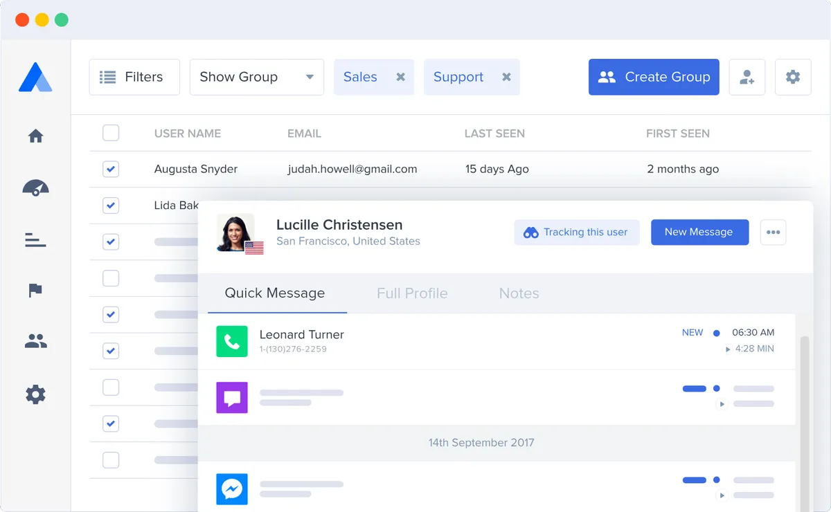 Notre avis sur Acquire : un logiciel d'engagement client (customer engagement) à découvrir