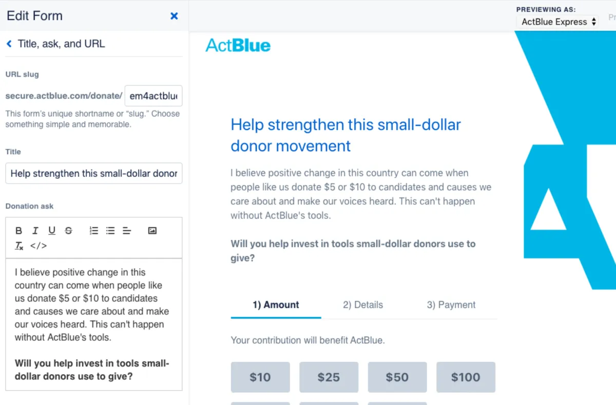 Notre avis sur ActBlue : un logiciel de gestion d'association et ONG à découvrir Notre avis sur ActBlue : un logiciel de gestion d'association et ONG à découvrir