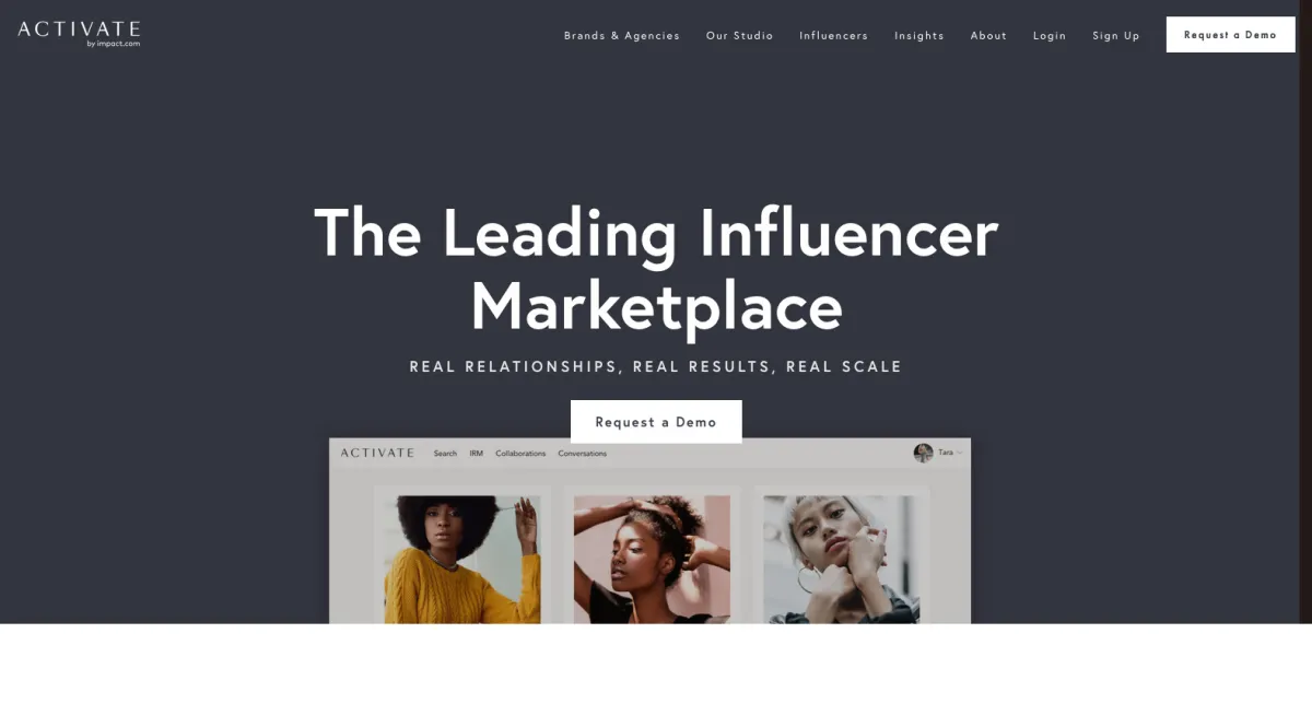 Interface ACTIVATE : fonctionnalités, prix, alternatives