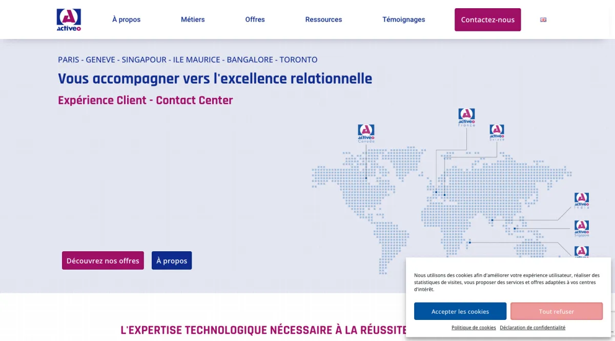 Interface ACTIVEO : image, ergonomie, alternatives Interface ACTIVEO : image, ergonomie, alternatives