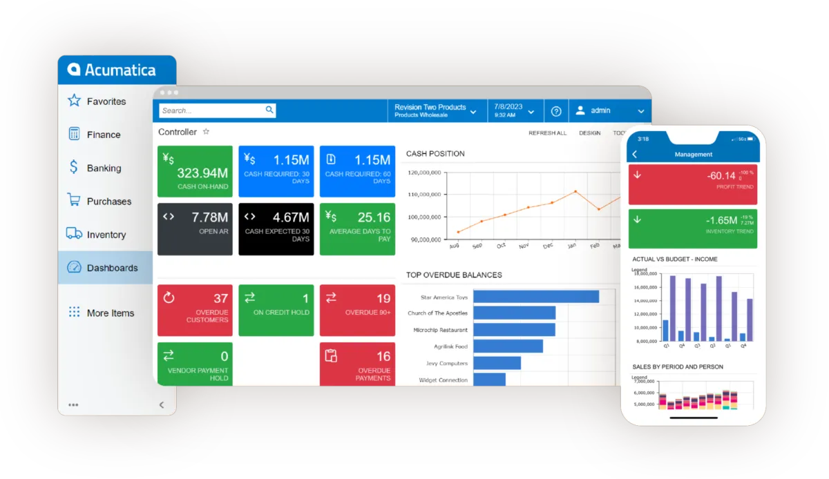 Acumatica Cloud ERP: avis sur le logiciel ERP: fonctionnalités, avantages, inconvénients et tarifs