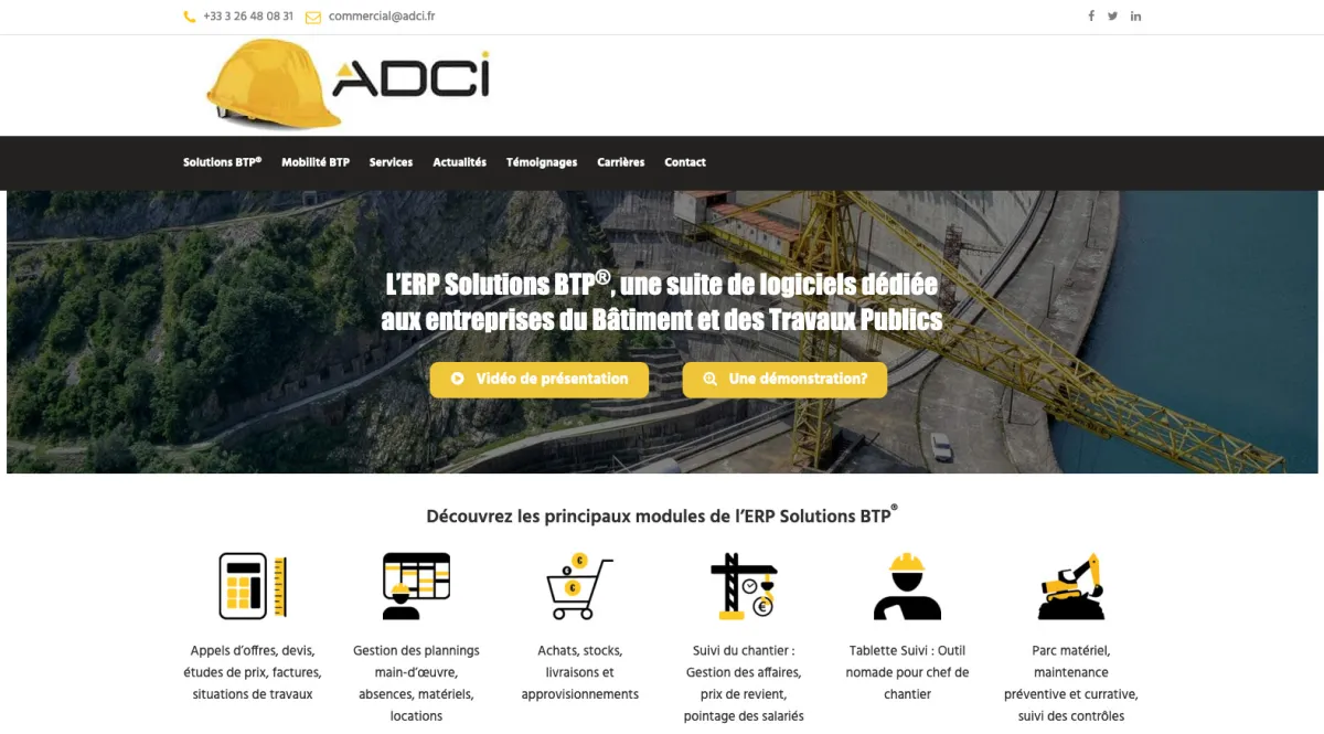 Interface ADCI : fonctionnalités, prix, alternatives