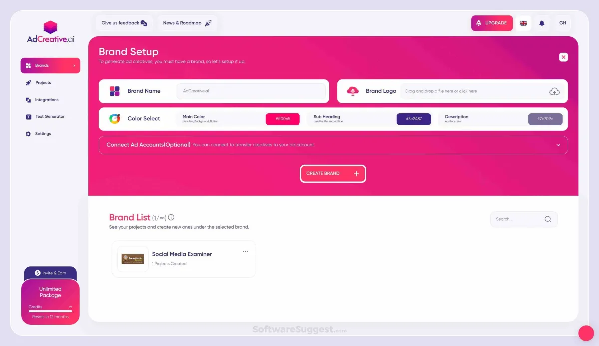 AdCreative.ai est un logiciel de publicité display populaire disponible à partir de 21 € AdCreative.ai est un logiciel de publicité display populaire disponible à partir de 21 €