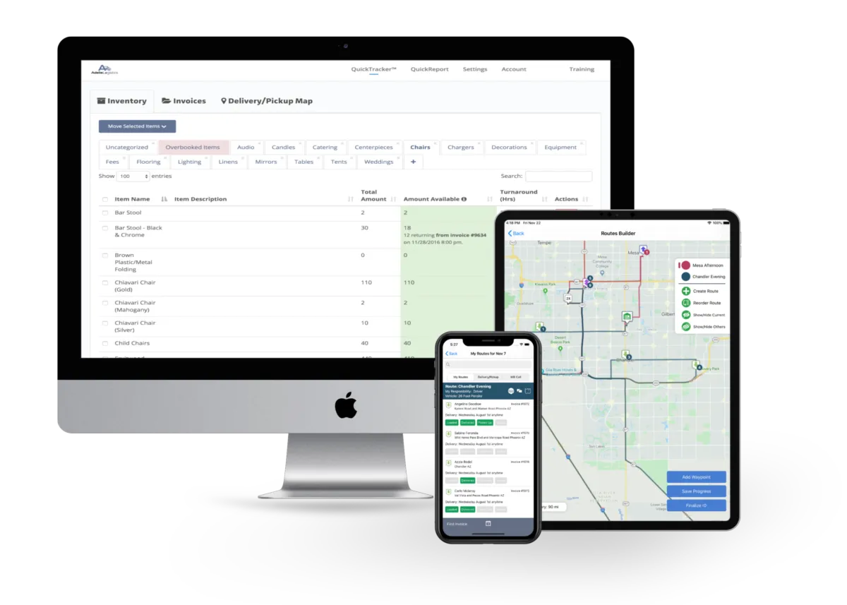 Adelie Logistics est un logiciel de location populaire qui existe en version gratuite ou payante (à partir de 59 €) Adelie Logistics est un logiciel de location populaire qui existe en version gratuite ou payante (à partir de 59 €)