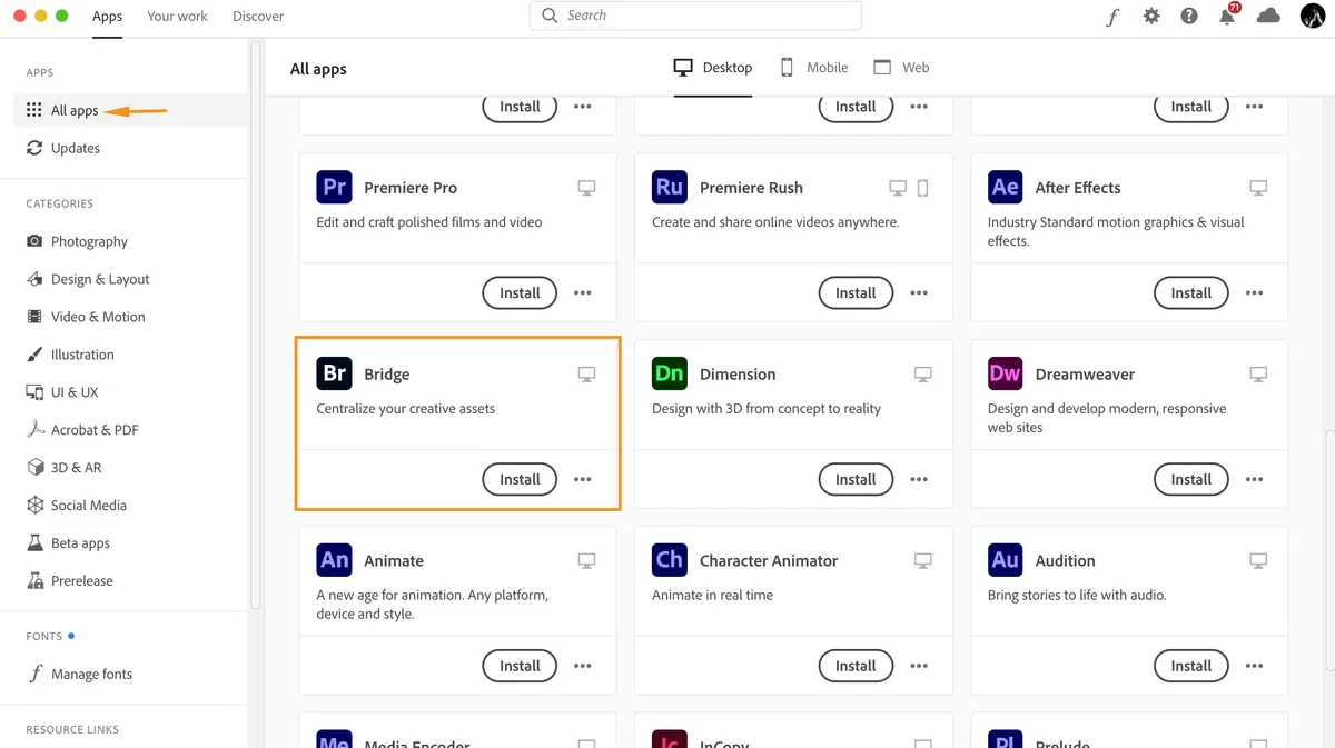 Notre avis sur Adobe Bridge : un logiciel de gestion des actifs numériques (DAM) à découvrir Notre avis sur Adobe Bridge : un logiciel de gestion des actifs numériques (DAM) à découvrir