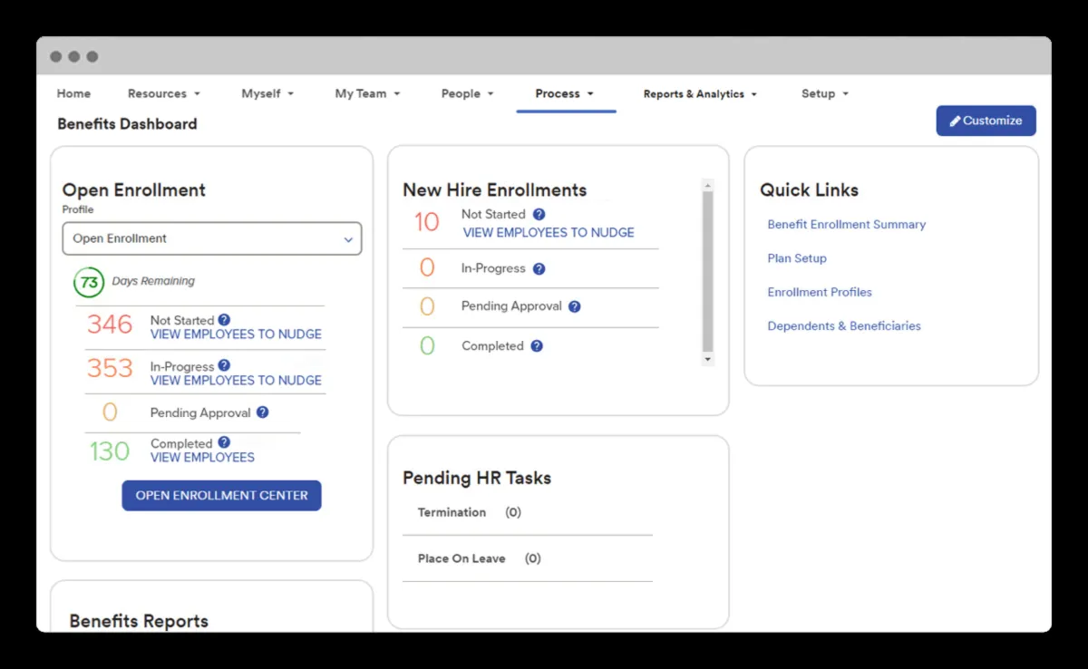 Interface ADP Comprehensive Services: fonctionnalités, prix, alternatives