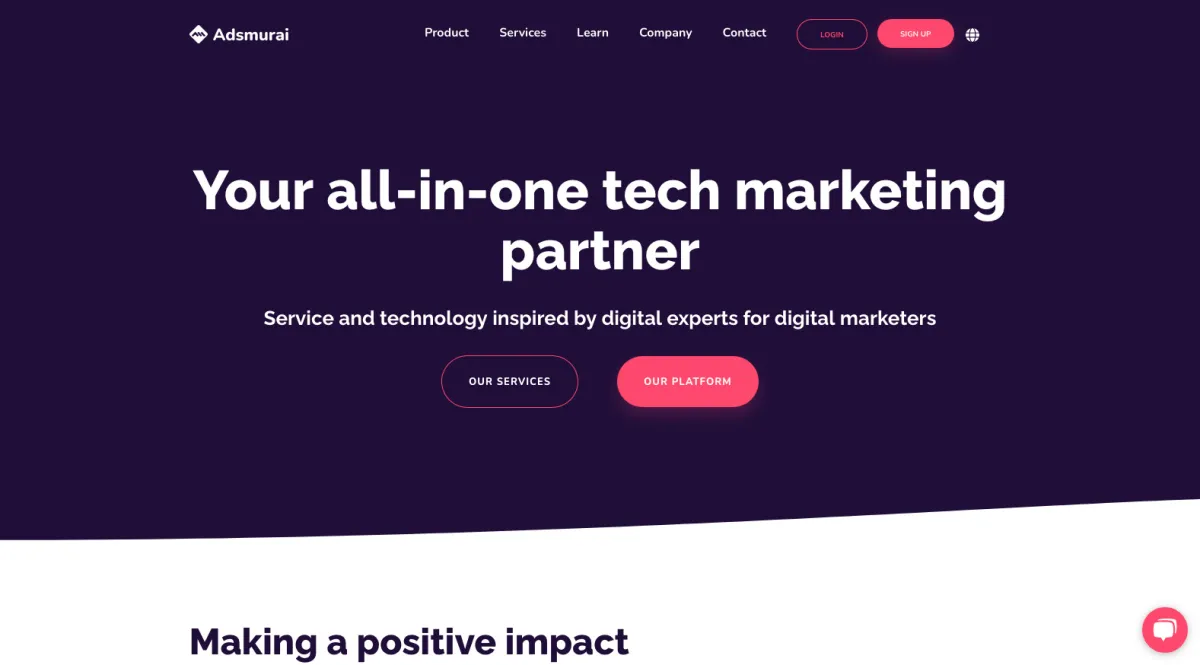 Interface Adsmurai : fonctionnalités, prix, alternatives