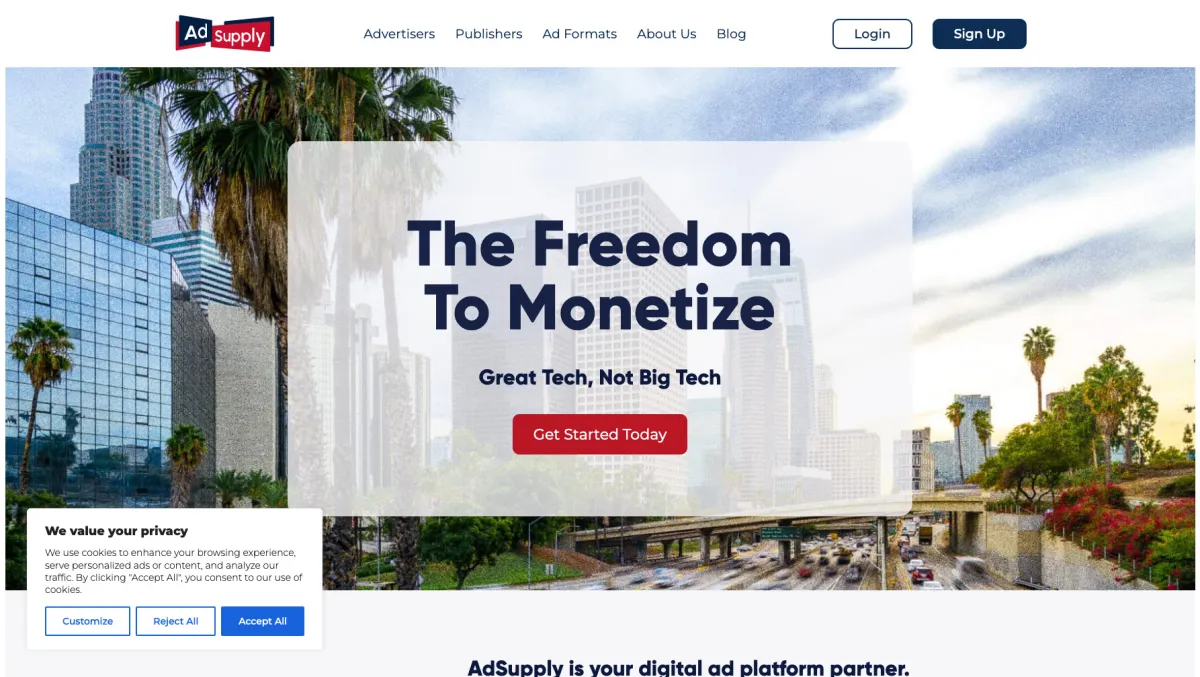 AdSupply: avis sur le réseau publicitaire (ad network): fonctionnalités, avantages, inconvénients et tarifs AdSupply: avis sur le réseau publicitaire (ad network): fonctionnalités, avantages, inconvénients et tarifs