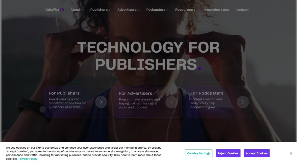 Interface AdsWizz : fonctionnalités, prix, alternatives