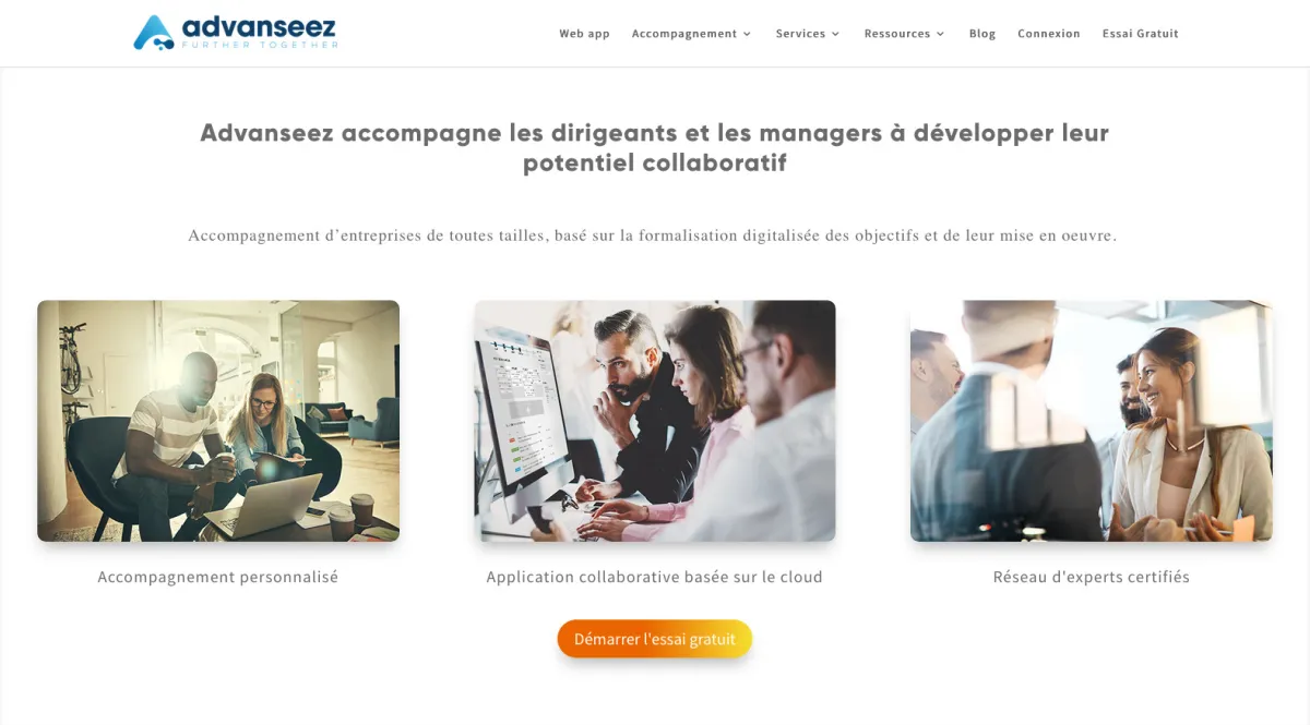 Interface Advanseez : fonctionnalités, prix, alternatives