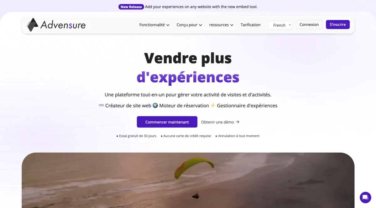 Interface Advensure : fonctionnalités, prix, alternatives Interface Advensure : fonctionnalités, prix, alternatives