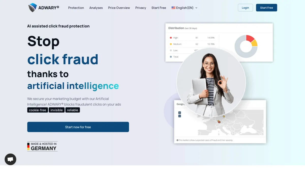 Notre avis sur ADWARY : un logiciel contre la fraude au clic (click fraud) à découvrir