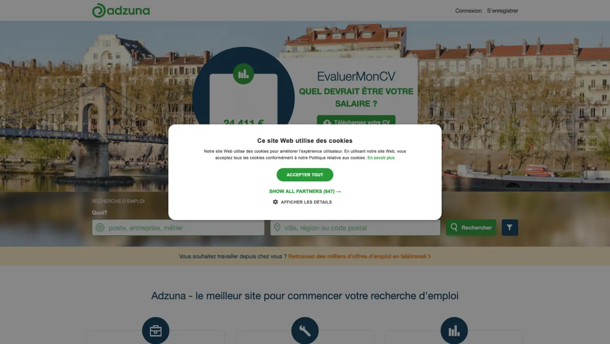 Adzuna: avis sur le logiciel de job board (site emploi): fonctionnalités, avantages, inconvénients et tarifs Adzuna: avis sur le logiciel de job board (site emploi): fonctionnalités, avantages, inconvénients et tarifs