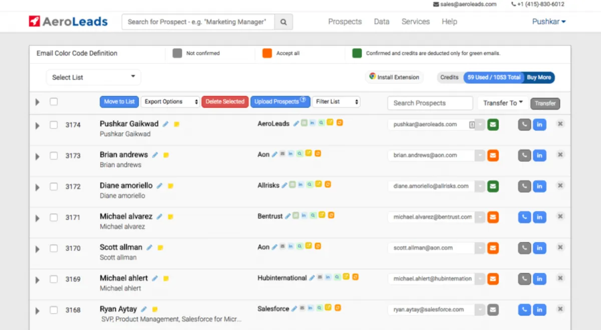 Notre avis sur AeroLeads : un logiciel email finder (trouver des adresses emails) à découvrir Notre avis sur AeroLeads : un logiciel email finder (trouver des adresses emails) à découvrir