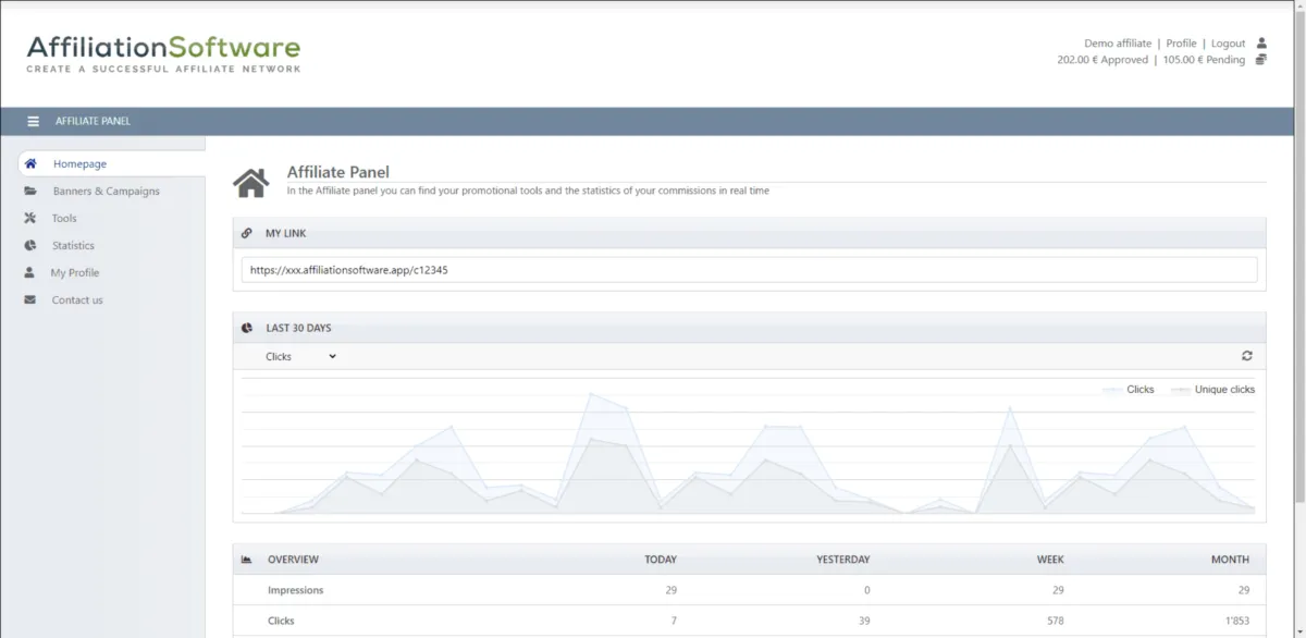 Notre avis sur AffiliationSoftware : un logiciel d'affiliation (referral marketing) à découvrir