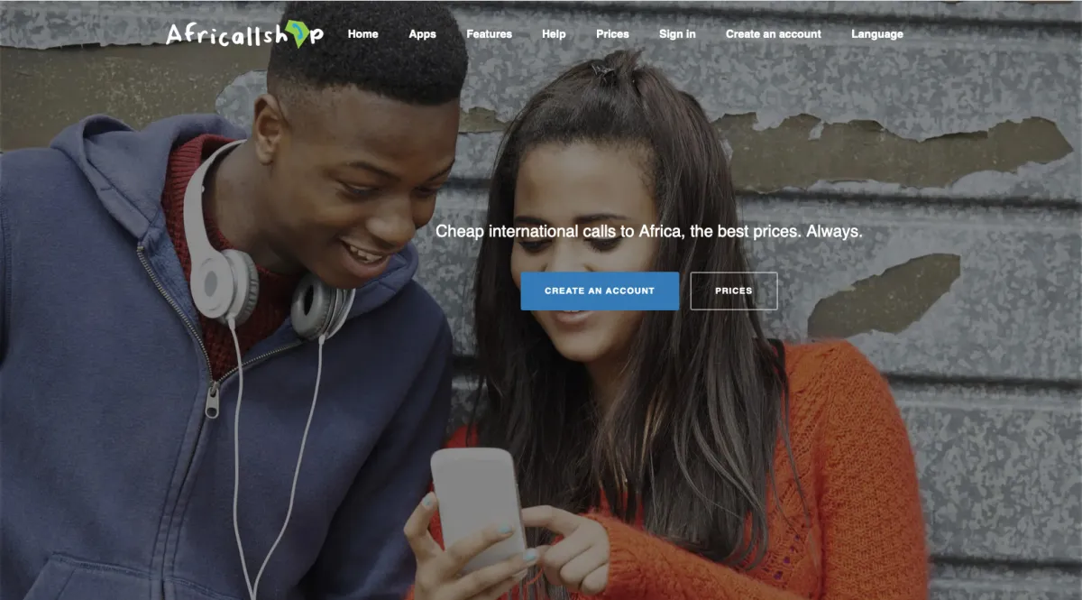 Interface Africallshop : fonctionnalités, prix, alternatives