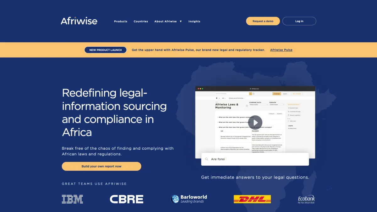 Interface Afriwise : fonctionnalités, prix, alternatives