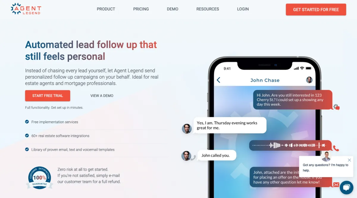 Interface Agent Legend : fonctionnalités, prix, alternatives