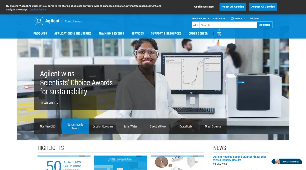 Interface Agilent Technologies : fonctionnalités, prix, alternatives