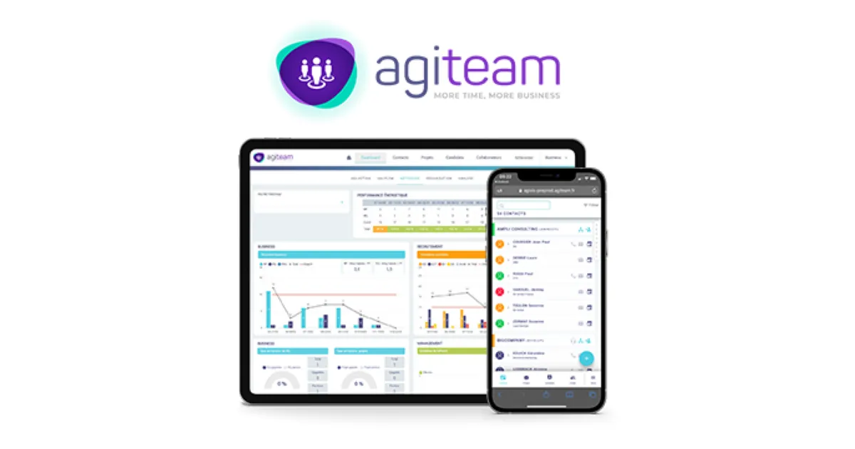 Notre avis sur AGITEAM : un logiciel de gestion d'entreprise à découvrir