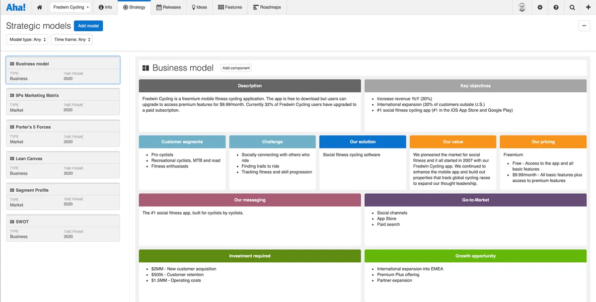 Notre avis sur Aha Create : un logiciel de gestion de projet à découvrir