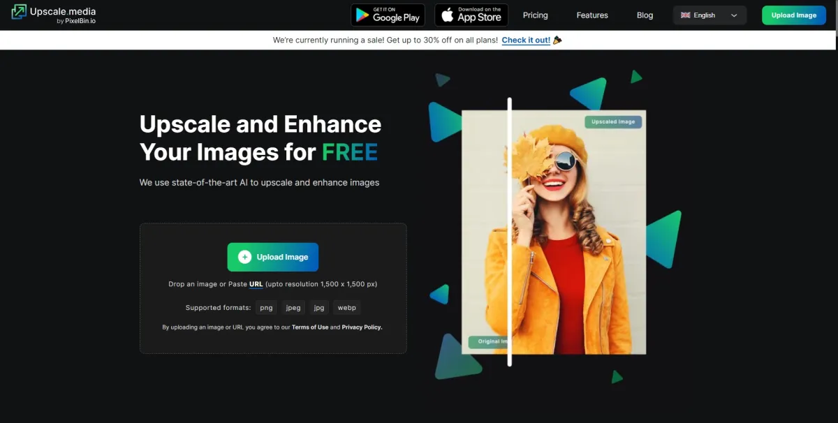 Notre avis sur AI Image Upscaler : un logiciel convertisseur de fichiers à découvrir