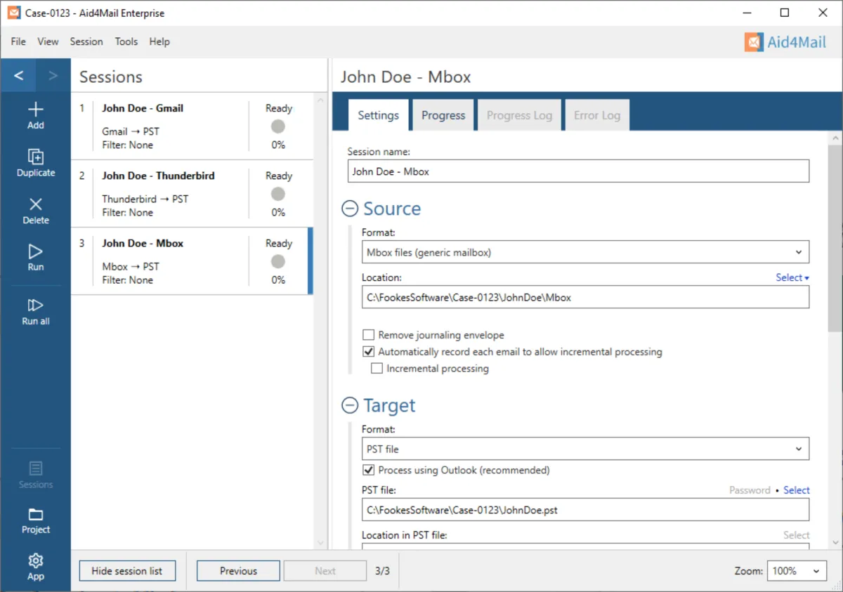 Interface Aid4Mail: fonctionnalités, prix, alternatives Interface Aid4Mail: fonctionnalités, prix, alternatives