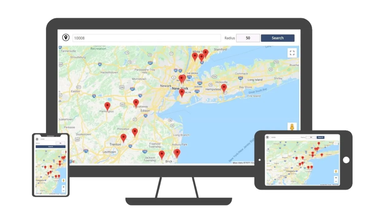 Notre avis sur AIO Store Locator : un logiciel SIG (cartographie / système d'information géographique) à découvrir