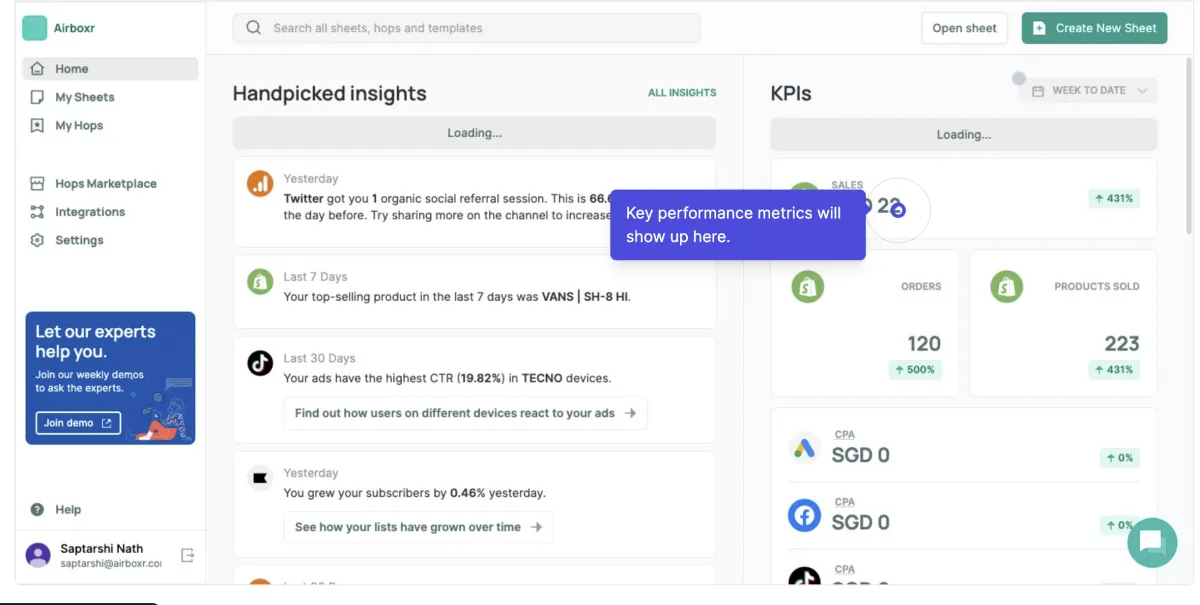 Airboxr: avis sur le logiciel de business intelligence (BI): fonctionnalités, avantages, inconvénients et tarifs