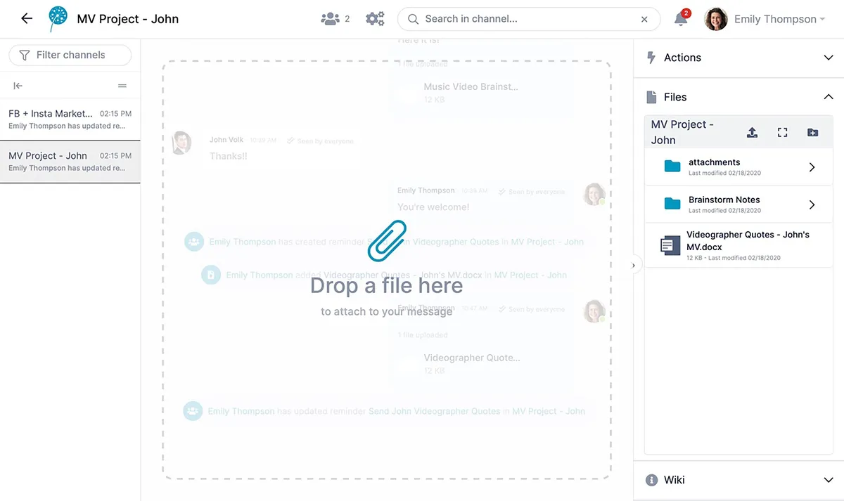 Interface AirSend: fonctionnalités, prix, alternatives